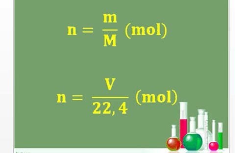 Công thức tính nồng độ mol, số mol chính xác nhất kèm ví dụ minh họa